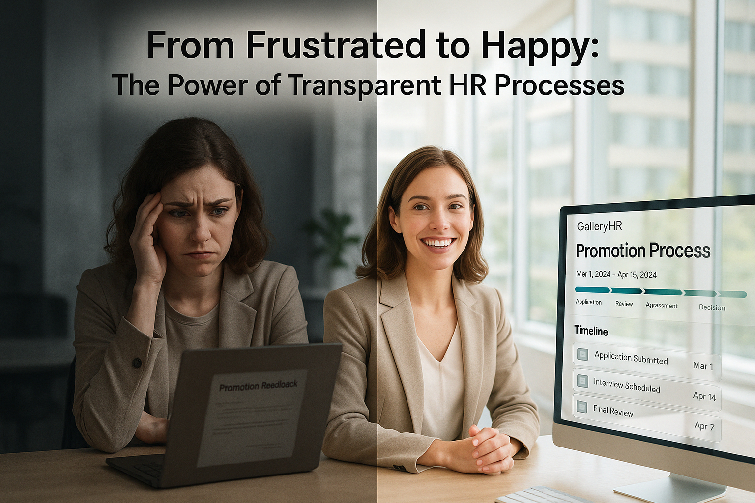 From Frustrated to Happy: The Power of Transparent HR Processes