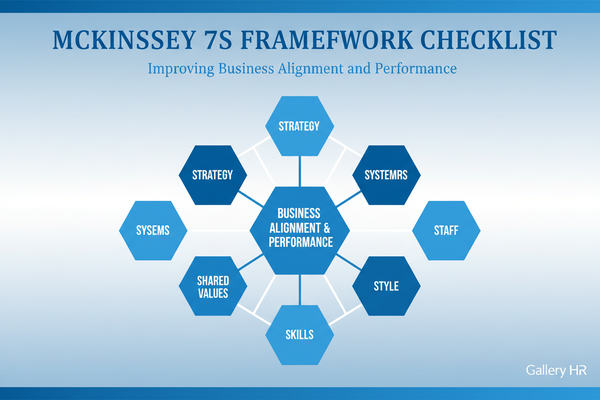 McKinsey 7S Framework Checklist: Improving Business Alignment and Performance