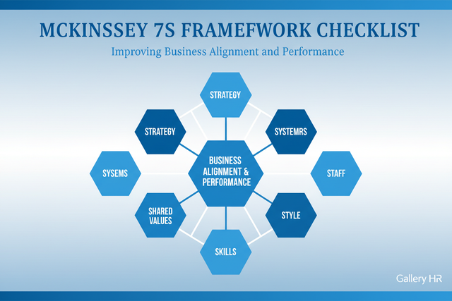McKinsey 7S Framework Checklist: Improving Business Alignment and Performance