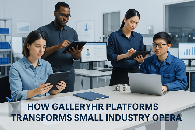 GalleryHR Platform Transforms Operations: Small Industry