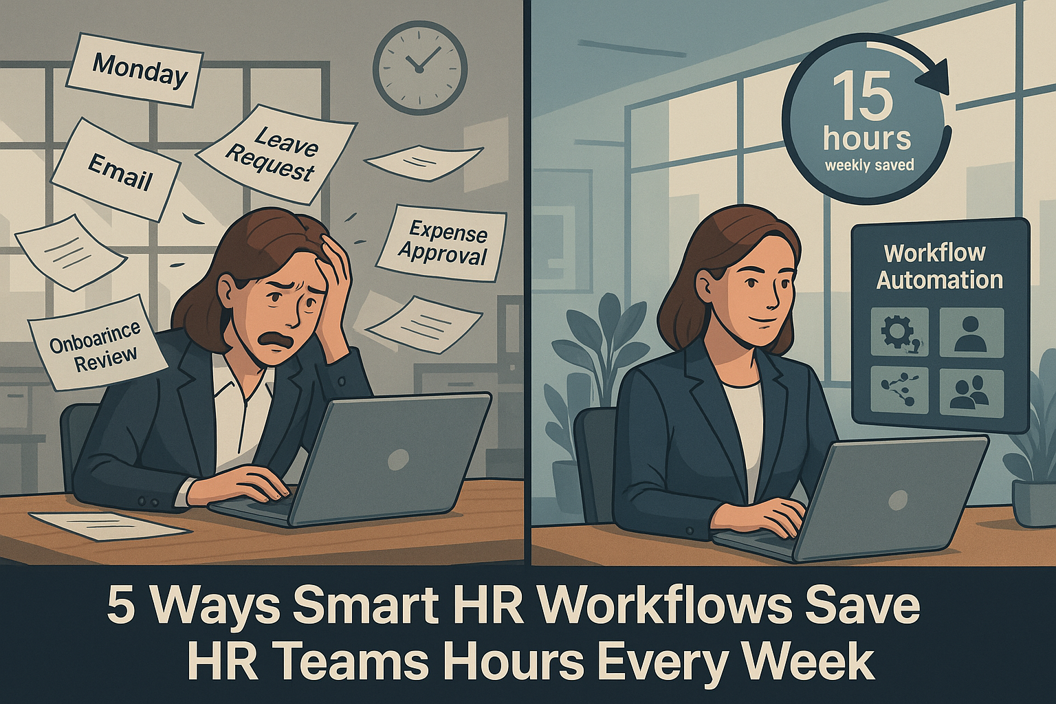 5 Ways Smart HR Workflows Save HR Teams Hours Every Week