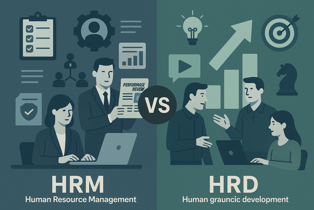 HRM vs HRD: Understanding Key Differences & HR Solutions