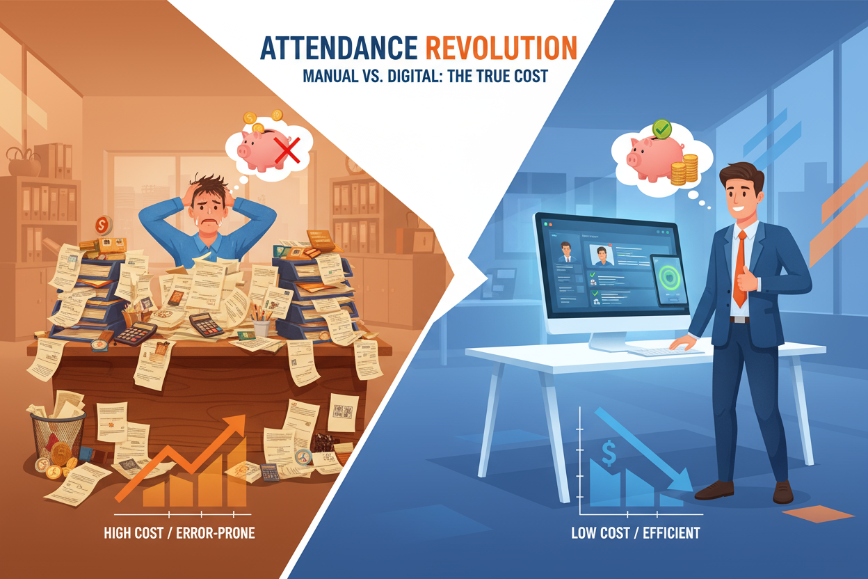 5 Hidden Costs of Using Manual Attendance Systems (And How to Avoid Them)