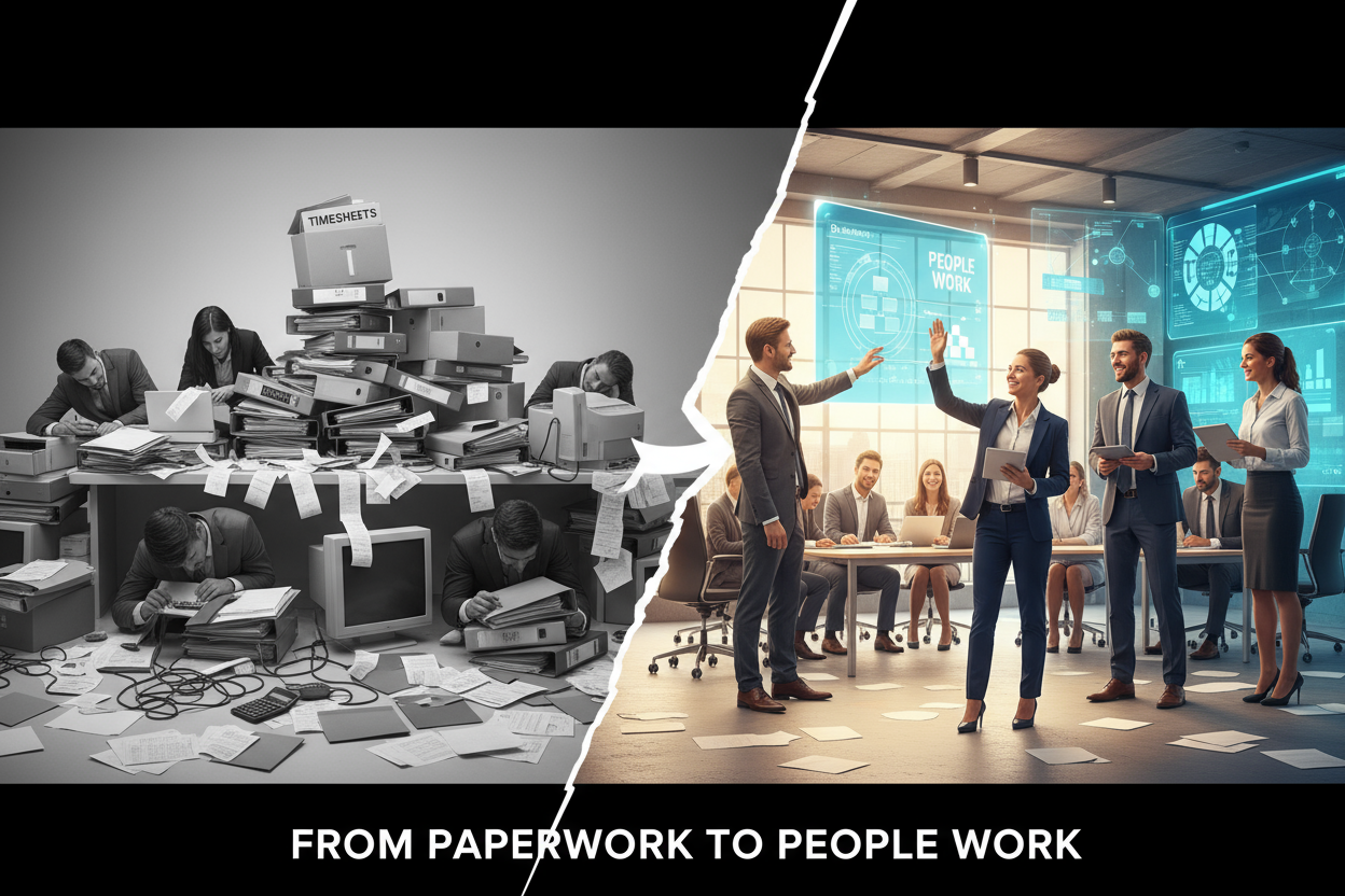 HR Efficiency Automation - Reduce Paperwork, Focus on People