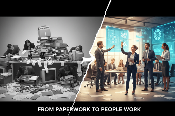 HR Efficiency Automation - Reduce Paperwork, Focus on People
