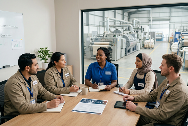 How a Textile Dyeing Plant Improved Workplace Safety: A Case Study